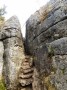 Looking up the fairy steps, a real clamber up. Looking up the fairy steps, a real clamber up.