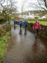 Another flooded track. Another flooded track.