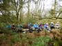 Lunch in a lovely woodland glade. Lunch in a lovely woodland glade.