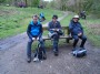Three chaps at morning coffee. Three chaps at morning coffee.