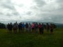 The group with Pendle in the background The group with Pendle in the background