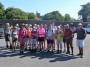 Gathering at Hornby with the castle in the background Gathering at Hornby with the castle in the background