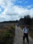 Hare Hill with forestry work at one side. Hare Hill with forestry work at one side.