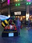 Hilary with Hac Bee enda in the Printworks Hilary with Hac Bee enda in the Printworks