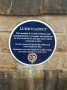 Blue plaque Blue plaque