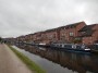 Upmarket housing on the canal Upmarket housing on the canal