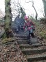 Down the steps in Hall Lee Bank park Down the steps in Hall Lee Bank park