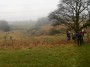 The group could spread out at stiles The group could spread out at stiles