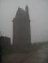 Pigeon Tower in the rain