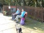 Maude investigates to see if Mike and Heather have any lunch left Maude investigates to see if Mike and Heather have any lunch left