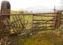 Innovative way to repair a gate Innovative way to repair a gate