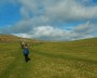 Off across the fields Off across the fields