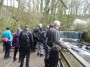 The group at the weir The group at the weir