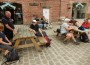Courtyard capers Courtyard capers