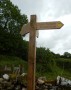 Brand new signpost Brand new signpost