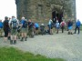 The group get ready to leave The group get ready to leave