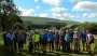 The group with Pendle in the background The group with Pendle in the background