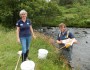 Cumbria River Trust checking the water quality Cumbria River Trust checking the water quality