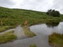 Jacqui did some stone skimming Jacqui did some stone skimming