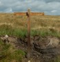 Signpost on the moor Signpost on the moor