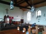 Inside Pickup Bank chapel on the recce Inside Pickup Bank chapel on the recce