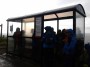 &nbsp;Wimps in bus shelter at Belthorn