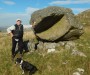 Erratic Norman with Maude at the Giant's Toenail Erratic Norman with Maude at the Giant's Toenail