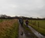 &nbsp;Making tracks towards Borsdane Wood