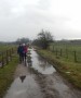 Muddy track Muddy track