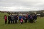 The group outside Tockholes The group outside Tockholes