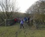 Over an old railway track Over an old railway track
