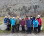 &nbsp;The group at Warton Crag