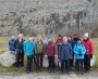 The group at Warton Crag The group at Warton Crag