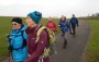 Off, walking and chatting Off, walking and chatting