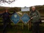 Nick and Barbara at the base of Nicky Nook Nick and Barbara at the base of Nicky Nook