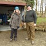 &nbsp;Pauline and Robert at Orrel Cote Farm