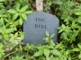Hic Bibi sign Hic Bibi sign
