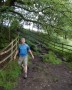 Off along the path Off along the path