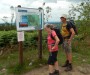 Bike Trail board at Healey Nab Bike Trail board at Healey Nab