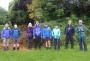 The group at the start The group at the start