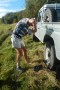 Phil failed and had to wring his sock out Phil failed and had to wring his sock out