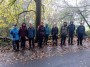 The group near Staveley The group near Staveley