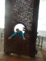 The Wreck memorial and Barbara (hands by Peter) The Wreck memorial and Barbara (hands by Peter)
