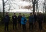 The group with Winter Hill in the background The group with Winter Hill in the background