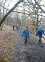A slightly muddy track A slightly muddy track