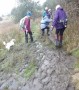 &nbsp;Avoiding the mud - or trying to....