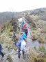 This stream was flooded - crossing with care This stream was flooded - crossing with care
