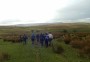 Onwards across the moor, very wet in places Onwards across the moor, very wet in places