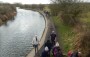 Leaving the canal Leaving the canal