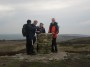 Group at the monument to victims of Covid-19 Group at the monument to victims of Covid-19